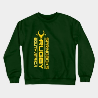 South Africa Rugby Springboks World Champions Memorabilia Crewneck Sweatshirt